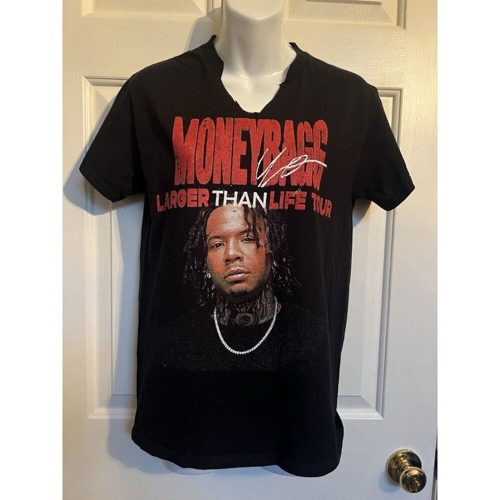 Women's Small Black Larger Than Life Tour American Rapper